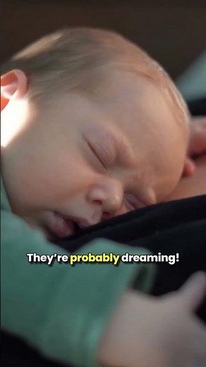 Babies Dreaming From Birth! #didyouknow #parentinghacks #cutebabies #motherhood #pregnancytips