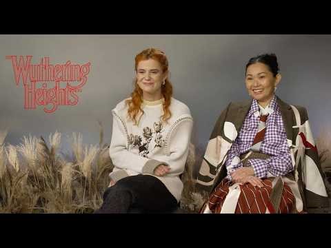 Alison Oliver and Hong Chau Talk Reinventing Wuthering Heights
