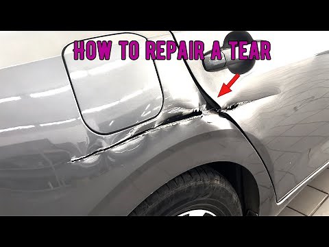 Nissan Sylphy Rear Side Panel Crack Repair！