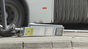 Child dies after bus crash