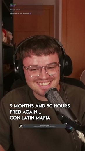 the other day we listened to 9 MONTHS AND 50 HOURS by LATIN MAFIA and Fred Again...