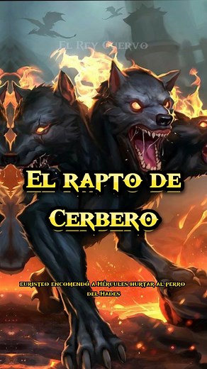Cerbero es una figura de la mitología griega. Es conocido como el perro de tres cabezas que custodiaba la entrada del inframundo, el reino de los muertos en la mitología griega. Según la tradición, Cerbero era hijo de Tifón y Equidna, y su tarea principal era evitar que los vivos entraran en el reino de Hades y que los muertos escaparan de él. Cerbero era descrito como un monstruo feroz y temible, con tres cabezas de perro y una cola de serpiente o dragón. Su función era asegurarse de que solo l