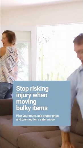 Safely Moving Bulky Items Tips