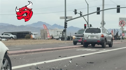 Bullhead Laughlin News on Instagram: "#BreakingNews Two vehicle rear end collision on Highway 95 in the northbound lanes just before El rodeo one lane is blocked use caution in the area. This just happened. No further information is available at this time."