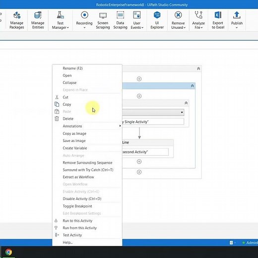 💡 UiPath Tips and Tricks | Remove Surrounding Sequence | #shorts