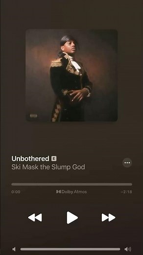 Ski Mask the Slump God - Unbothered Lyrics #music #song #lyrics #shorts