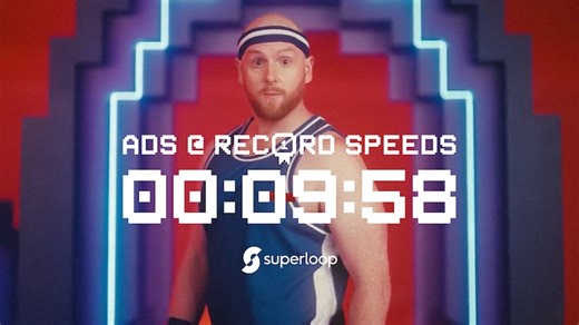 Superloop launches ‘Ads at Record Speeds’ via Leo Burnett Australia and Zenith Australia