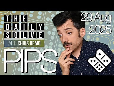 Pips - New NYT Puzzle Game! - 29 August 2025