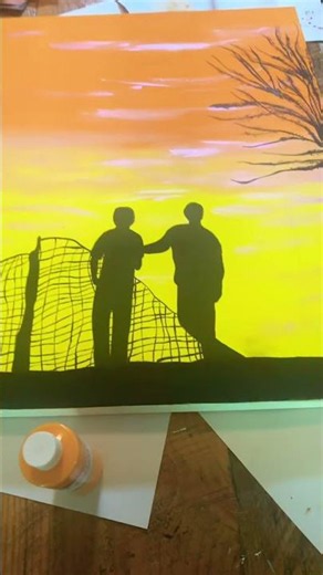 SUNSET PAINTING #outsiders #johnnycade #ponyboy #booktube #art