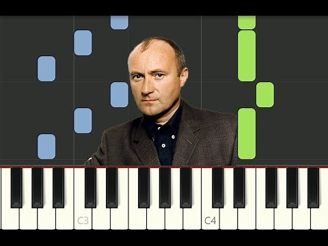 piano tutorial "ANOTHER DAY IN PARADISE" Phil Collins, with free sheet music (pdf)