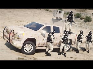 GTA 5 POLICE | EPIC CHASE - MEXICAN ARMY | TheAxelGamer