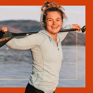 16 reactions | Champion stand up paddle boarder Fiona Wylde competes internationally while learning online how to measure, model and visualize our planet. | Oregon State University Ecampus | Facebook