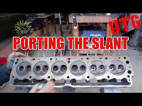 Hot Rodding The Slant Six - Porting The Head