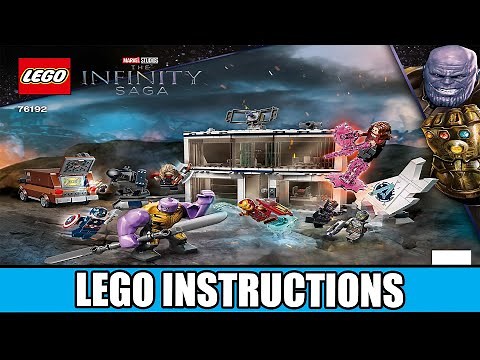 LEGO Instructions | Marvel | 76192 | Avengers: Endgame Final Battle