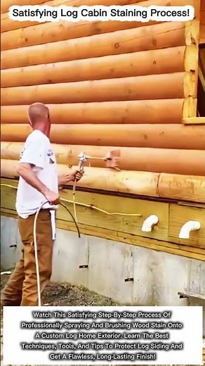 Mastering the Art of Log Cabin Staining: Step-by-Step Guide