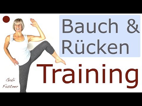 ♦️33 min. Bauch und Rücken trainieren | ohne Geräte