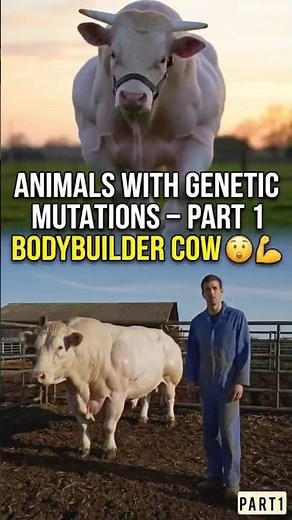 Animals With Genetic Mutations – Part 1: Belgian Blue 💪🐄