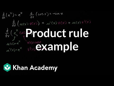 Product rule example