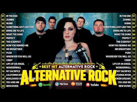 Alternative Rock Greatest Hits 🔥Evanescence, Green Day, Linkin Park, Coldplay, Red Hot Chili Peppers