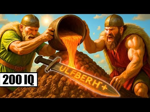 How Viking Masters Turned Black Mud Into Swords!