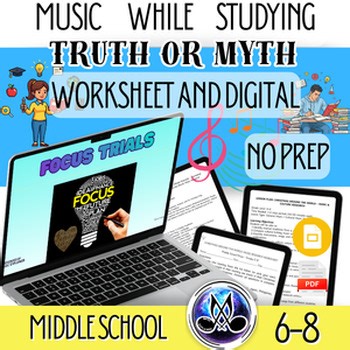 Music While Studying: Myth or Truth? | Middle School Music Lesson 6-8