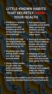 99K views · 395 reactions | ⚠️1. Holding in a sneeze Instead: Let...