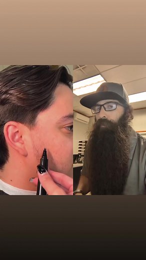 12K views · 97 reactions | Drawn on sideburns are a thing? | Beard Laws | Facebook