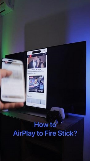 How to #airplay to Firestick?