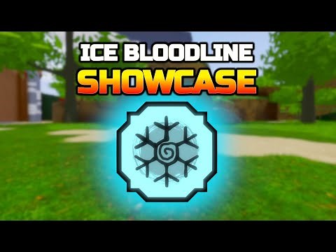 ICE BLOODLINE SHOWCASE in SHINDO LIFE ROBLOX || SHINDO LIFE ICE BLOODLINE SHOWCASE