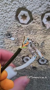 50K views · 135 reactions | Ruošiatės savarankiškai išsivedžioti UTP laidus, IP kameroms, tuomet patarimas - nedarykite klaidos naudojant kabelius kurie skirti ne lauko sąlygoms. #IP #Kamera #UTP #laidai #CAT5e #outdor #PoE #gpsmeistras #kamerų #montavimas | GPS Meistras | Facebook