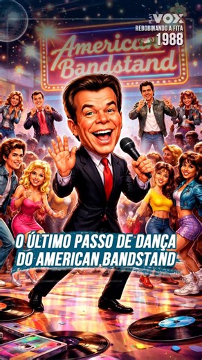 Playvox | Música e Cultura Pop on Instagram: "O American Bandstand chegou aos seus momentos finais em 1988, mantendo o formato clássico de adolescentes dançando sucessos do momento, entrevistas e performances icônicas desde 1952 (WFIL-TV) moldando a juventude, os hits e a cultura pop. Após mudar da ABC e depois para a USA Network, o programa encerrou sua trajetória definitivamente em 1989. Curiosidades: • Serviu como uma das primeiras plataformas de televisão nacional para artistas como Prince, 