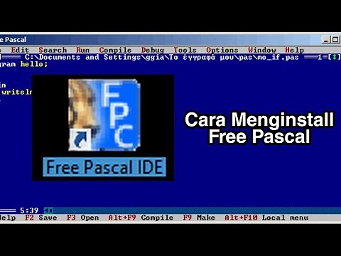Cara Download dan Install Free Pascal