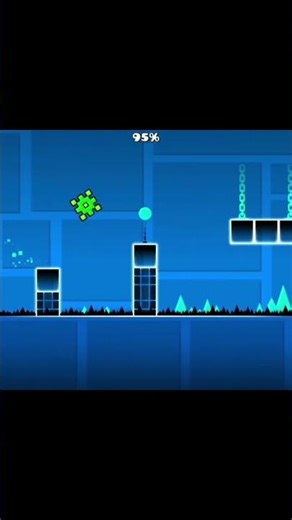 beating back on track #geometrydash #shorts #gamimg