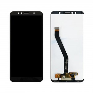 LCD with Touch Screen for Huawei Y6 (2018) - Black (display glass combo folder)