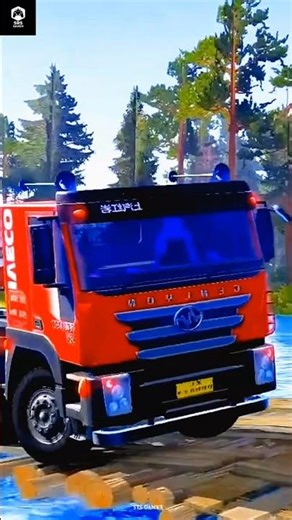 MudRunner Gameplay | Extreme Offroad Truck Driving in Deep Mud! #mudrunner #shorts