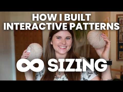 How I created interactive crochet patterns that fit infinite sizes