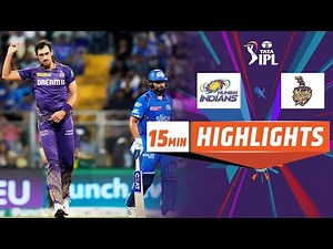Tata ipl highlights kkr vs mi 2024 🔥🤯😳