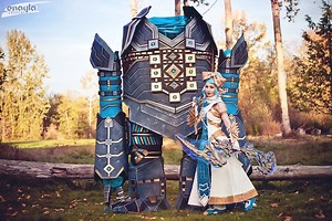 This Guild Wars 2 Asura Cosplay Comes with a Giant Golem