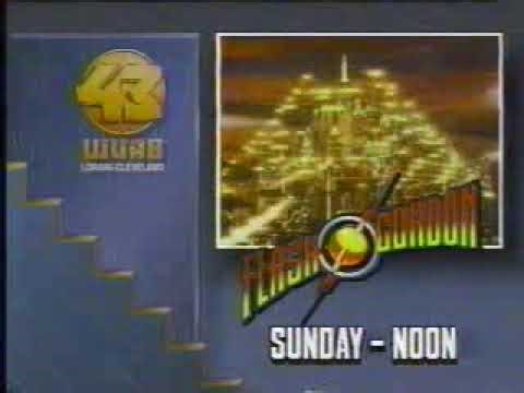 1990 WUAB Channel 43 Flash Gordon Promo