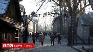 아우슈비츠 수용소에서 '나치 경례'한 관광객에 벌금 - BBC News 코리아