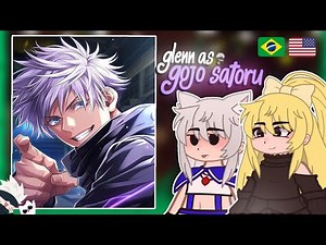 🟣🤞 Akashic Records React to Glenn As Gojo Satoru | BR - USA