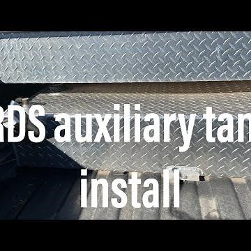 RDS aux tank install