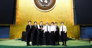 Watch BTS perform “Permission To Dance” at the United Nations