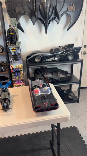 Asoka Jayasinghe on Instagram: "Here is an advanced look at the #mcfarlanetoys #batman66 #batmobile 😀. This goes up today for preorder! That is #earth2 Robin standing in for #burtward 😀. #adamwest #dcmultiverse"