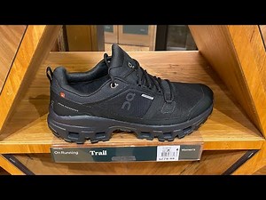 ON Cloudrock Low “Triple Black” - Style Code: 3WF10141043