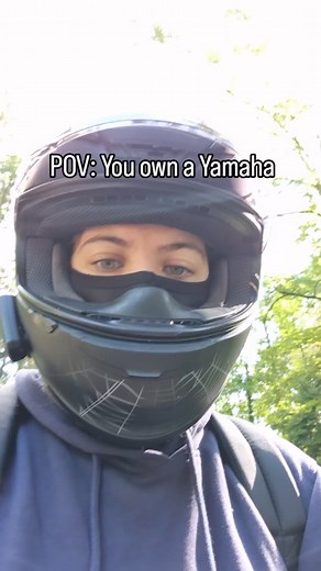 😂This is facts!! I love my Yamaha but half the time I'm praying that it fires up 😂💜 Follow @BikerChicksofInsta for the very best biker chick content 🏍️💨 @it_is_camilla Get BCoI Merch @ bcoi.store - Did you know we have an Affiliate Program? Check the link in our bio to apply! #bikerchicksofinsta #bikerchick #yamaha #bikeissues #motorcyclecomedy #affiliateprogram #linkinbio | Biker Chicks of Insta
