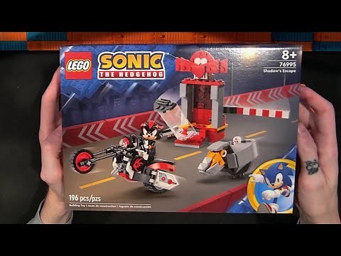 LEGO Sonic The Hedgehog Shadow's Escape 76995 Build and Review! No Stickers! Several Prints!