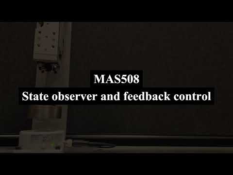 State Space Control MAS508
