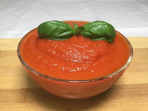 Salsa de Tomate, Receta Clásica Italiana original