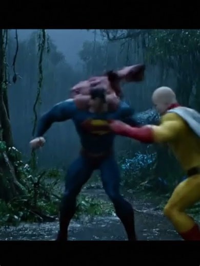 Superman vs One Punch Man